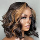 Hair Factory 5x5 HD 12" Loose Wavy Closure Bob Wig