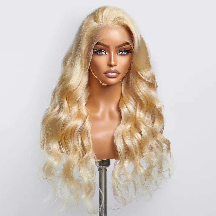 Hair Factory 613 Body Wave 13x4 HD Front Lace Wig 150% Density-SQ6429051