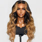 Hair Factory 5x5 HD 22" #1B/27 Loose Wavy Lace Closure Wig