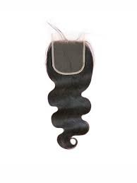 Hair Factory 12-20 Inch 5x5 Closure #1B Natural Black-SQ8661162