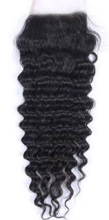 Hair Factory 12-20 Inch 5x5 Closure #1B Natural Black-SQ8661162