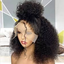 Hair Factory 10" Full Lace Wig Curly 150% Density