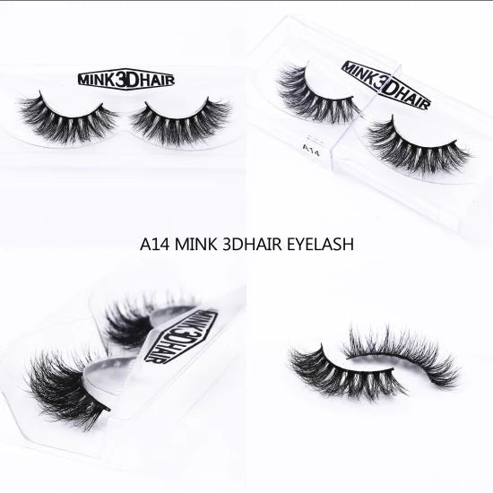 Hair Factory 3D Mink Eye Lashes A14