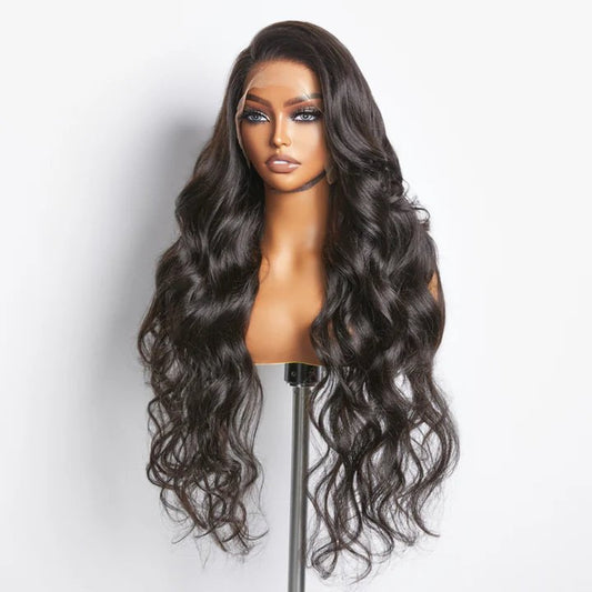 Hair Factory Body Wave 13x6 3D Front Lace  Wig 150% Density-SQ6243718