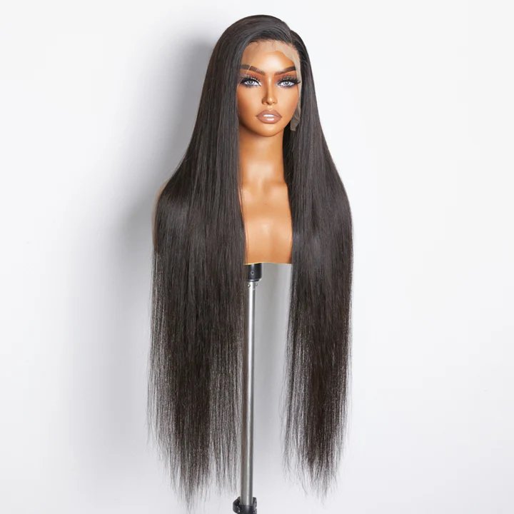 Hair Factory Straight  13x4 3D Front Lace Wig 150% Density-SQ7283760