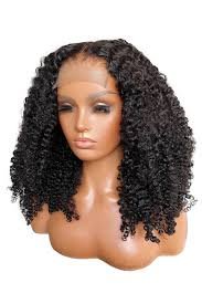 Hair Factory 5x5 14" P2/30 Kinky Curly Middle Part Closure 200% Density