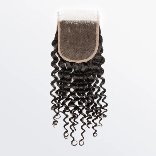 Hair Factory 12-20 Inch 4x4 Closure #1B Natural Black-SQ4962352