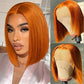 Hair Factory 4x4 Inch Orange Closure Wig