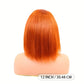 Hair Factory 4x4 Inch Orange Closure Wig